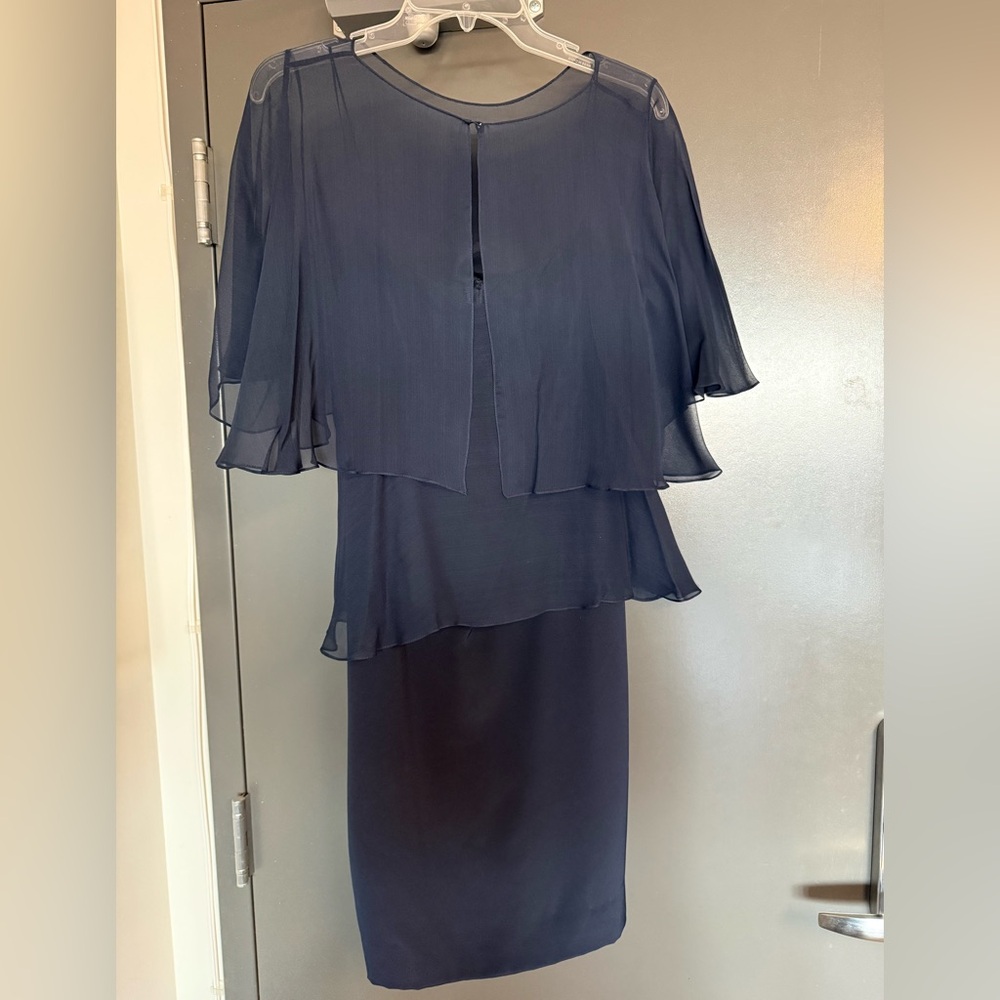 Vintage Sansappelle Silk Dress